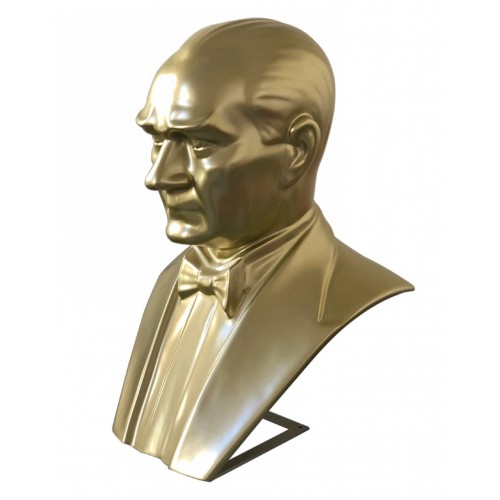 Atatürk Büstü 70 cm Arkası Açık