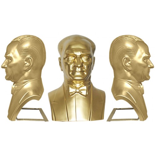 Atatürk Büstü 70 cm Arkası Açık F
