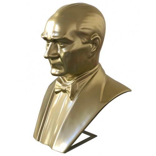 Atatürk Büstü 80 cm Arkası Açık