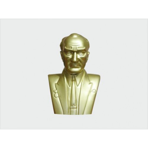 Atatürk Büstü Alüminyum 55 cm