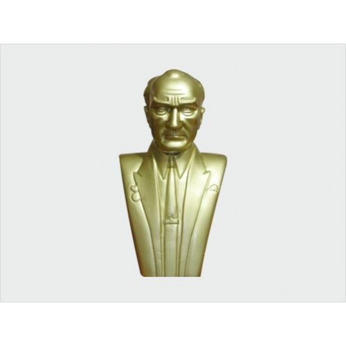 Atatürk Büstü Alüminyum 70 cm
