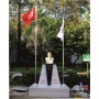 Atatürk Büstü Mermer Siyah Beyaz Granit Kaide