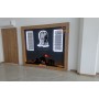 Atatürk Köşesi Ahşap CNC 240x210 cm Işıklı