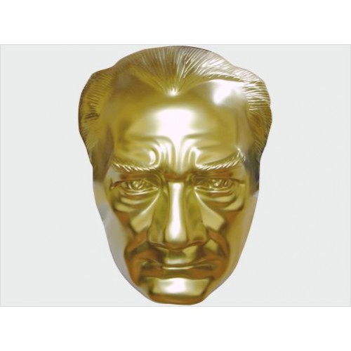 Atatürk Maskı 70 cm Alüminyum
