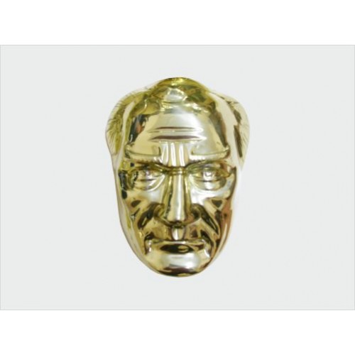Atatürk Maskı 28 cm Pirinç